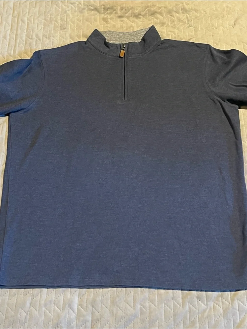 Mizzen Main 1/4 zip sweater mens‎ XXL NWOT blue